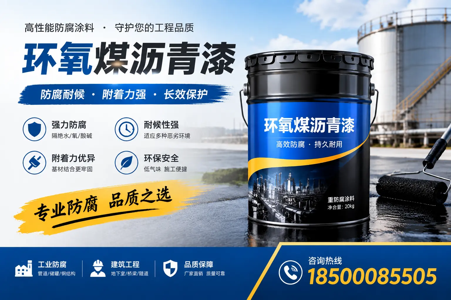 如何选择适合的环氧煤沥青漆？琼中市场选型指南